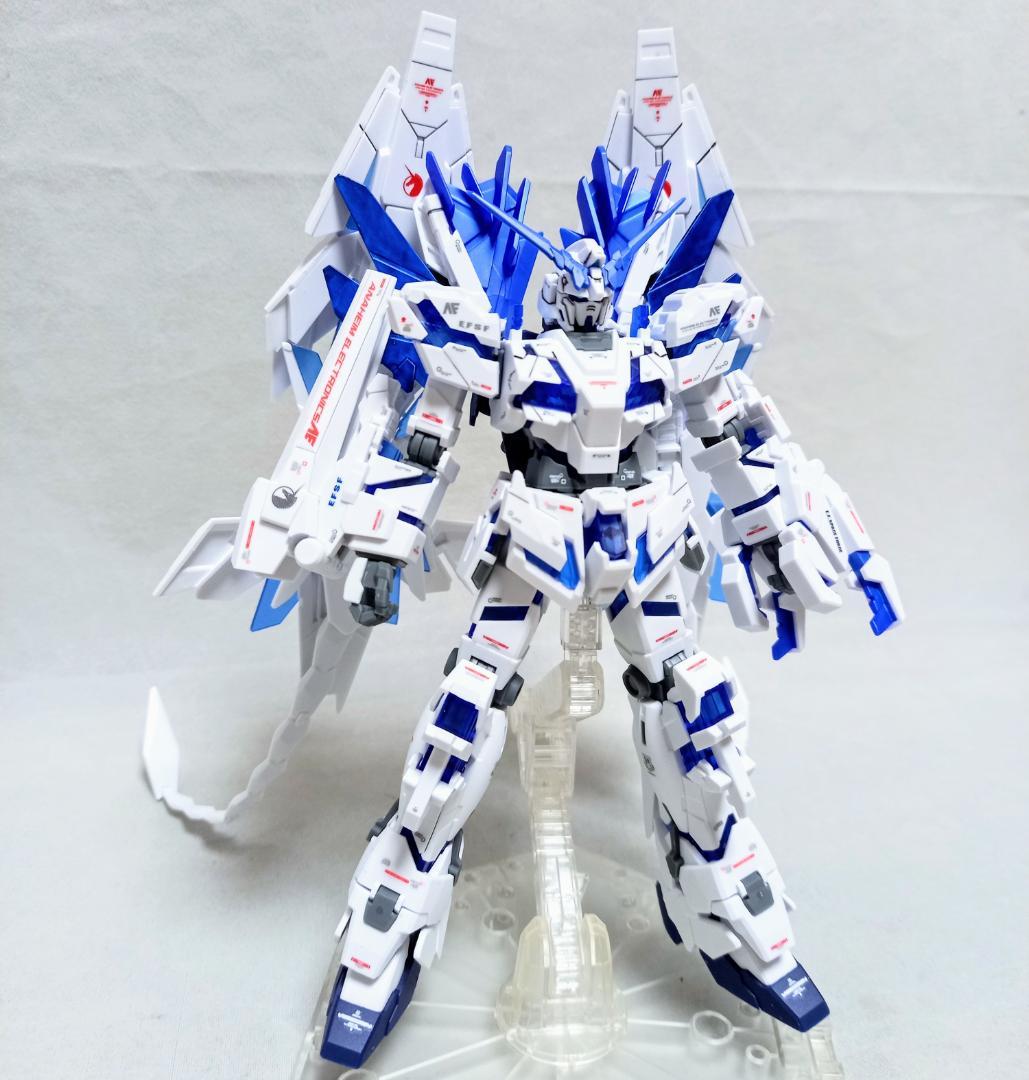 完成品 HG 1/144 ユニコーンガンダム ペルフェクティビリティ 組立て済