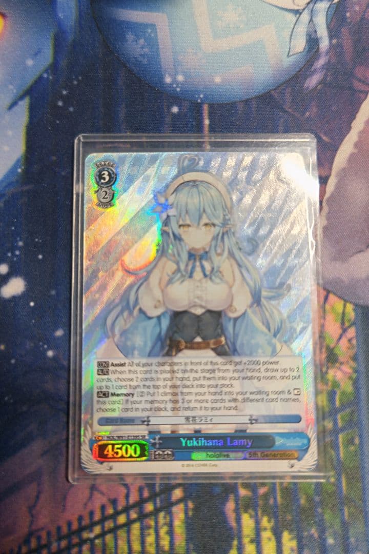 雪花ラミィ SP サイン 英語 WS ヴァイスシュヴァルツ ヴァイス ホロライブ