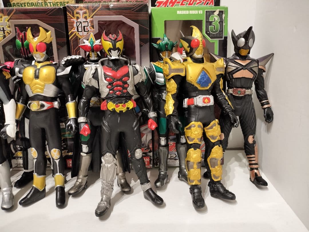 仮面ライダー　ソフビ30体以上　まとめ売り