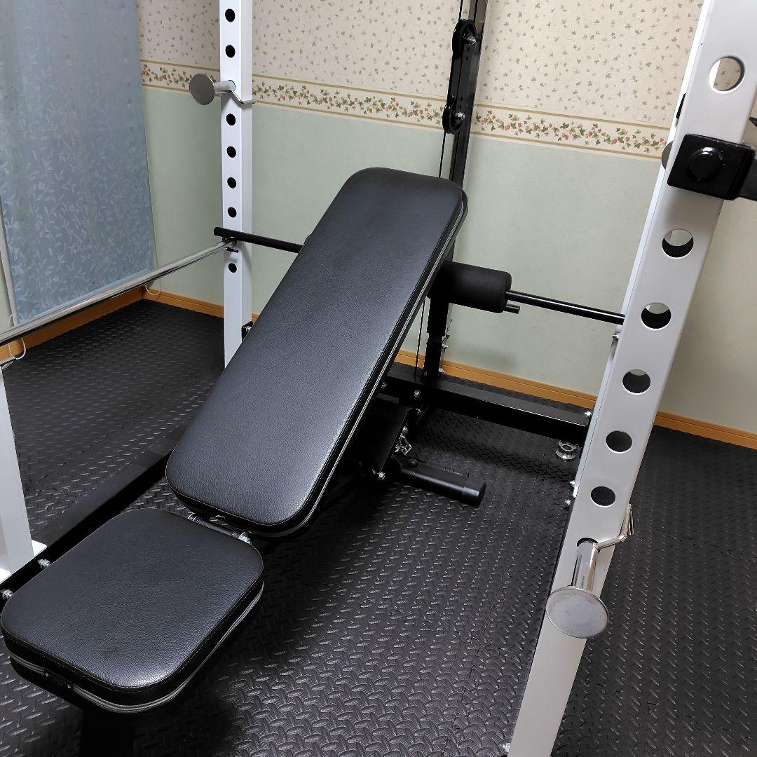 アイロテックパワーラック455＋ラットプルオプション＋リーディングエッジベンチ