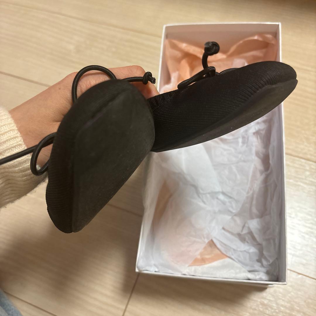 2024/10購入！ツルバイマリコオイカワ⭐︎Pointe ブラック 36