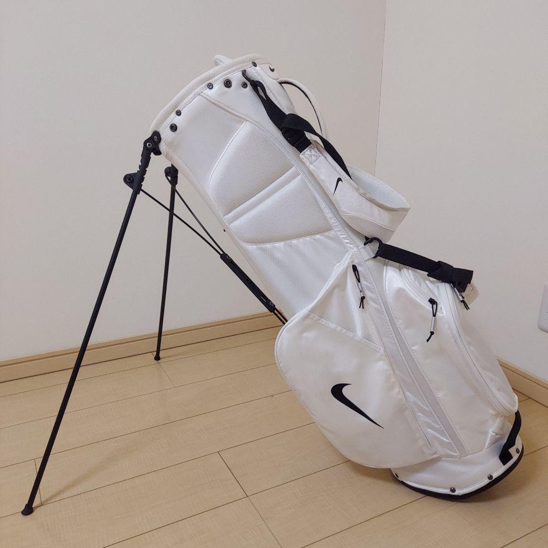 NIKE ナイキ キャディバック 軽量 スタンド WH ★希少モデル★美品