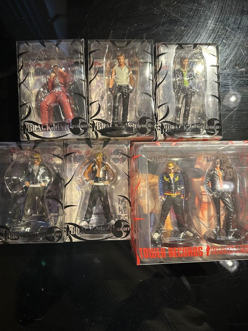 クローズ ワースト ブラックリスト 限定 フィギュア 坊屋 月島 阪東 九能