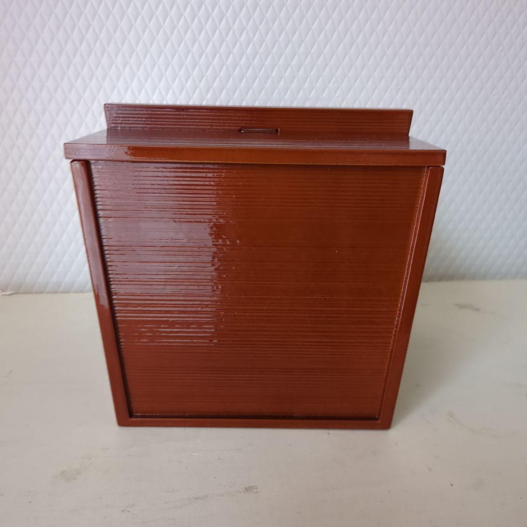 春慶塗 釣瓶 水指 茶道具 木製 漆器 茶道 水屋 お抹茶 道具 美品