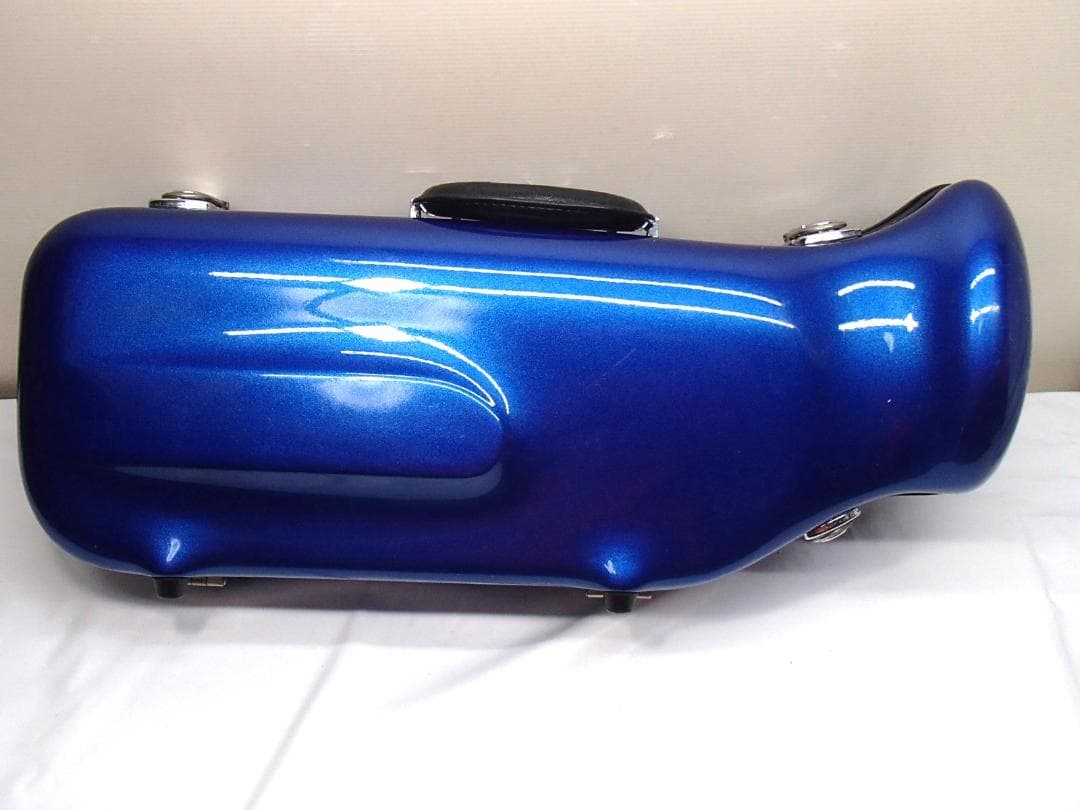 トランペットケース メタリックブルー