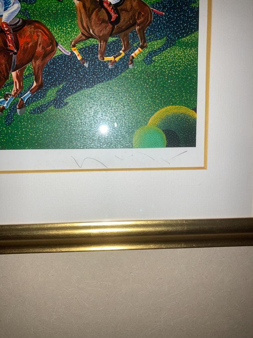 ヒロヤマガタ　シルクスクリーン　『ポロ』