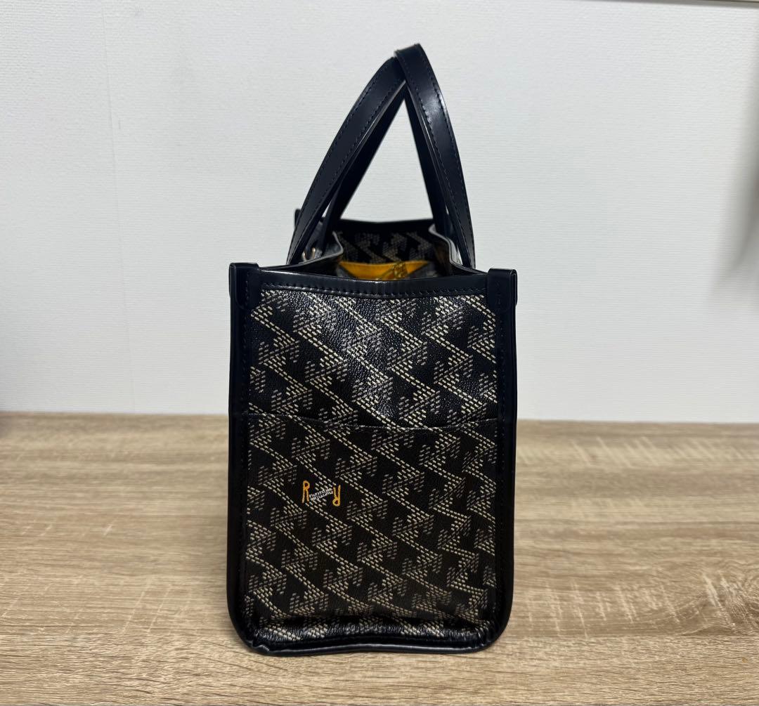 レザレクション 【ラニウススクエアミニ】総柄カートバッグ　ブラック