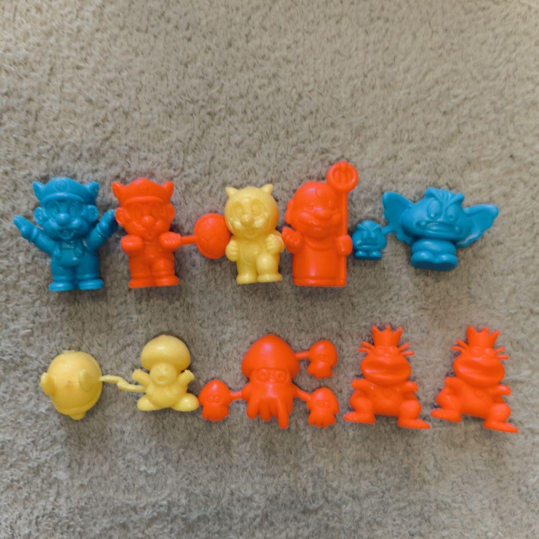 スーパーマリオフィギュア 9個セットトップサン当時物懸賞景品　激レア