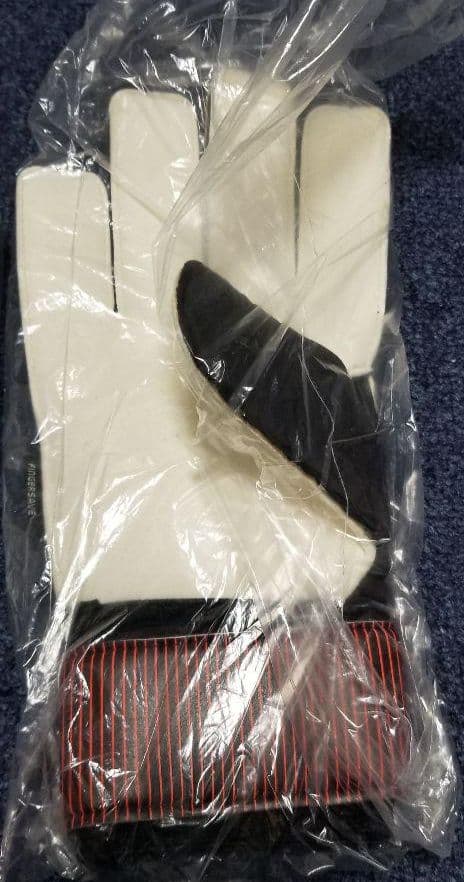 サッカー、ゴールキーパーグローブ、 プレデター フィンガーセーブ、 サイズ10