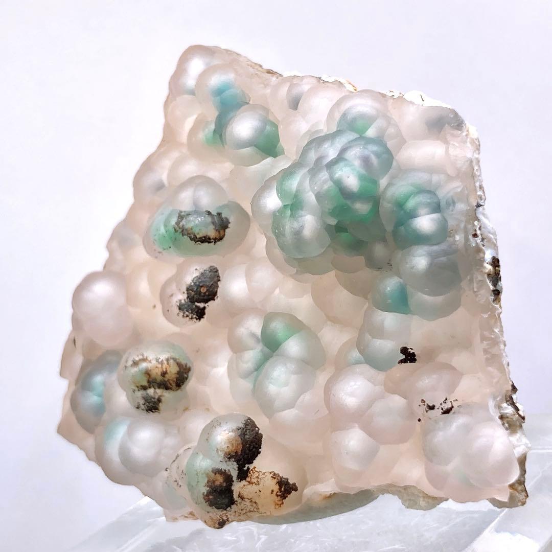 k*u様 『2022年発見』　クリソコラインカルセドニー　原石　鉱物標本　天然石