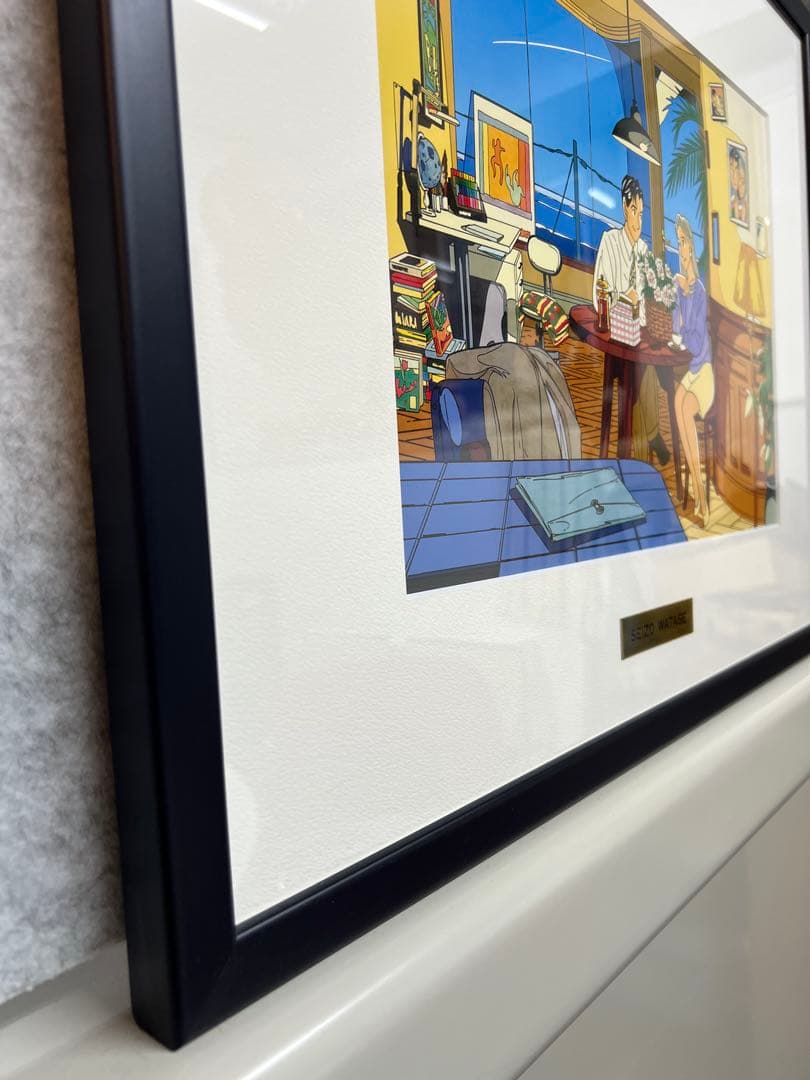 わたせせいぞう 「アザレアの風より緩やかに」アートポスター