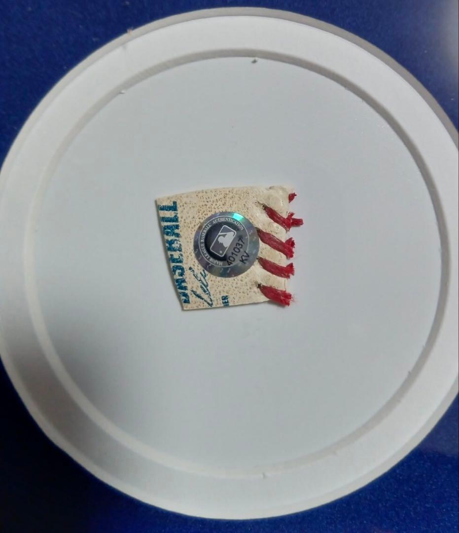 MVP獲得記念　大谷選手 実使用ボールピース フォトフレーム MLB