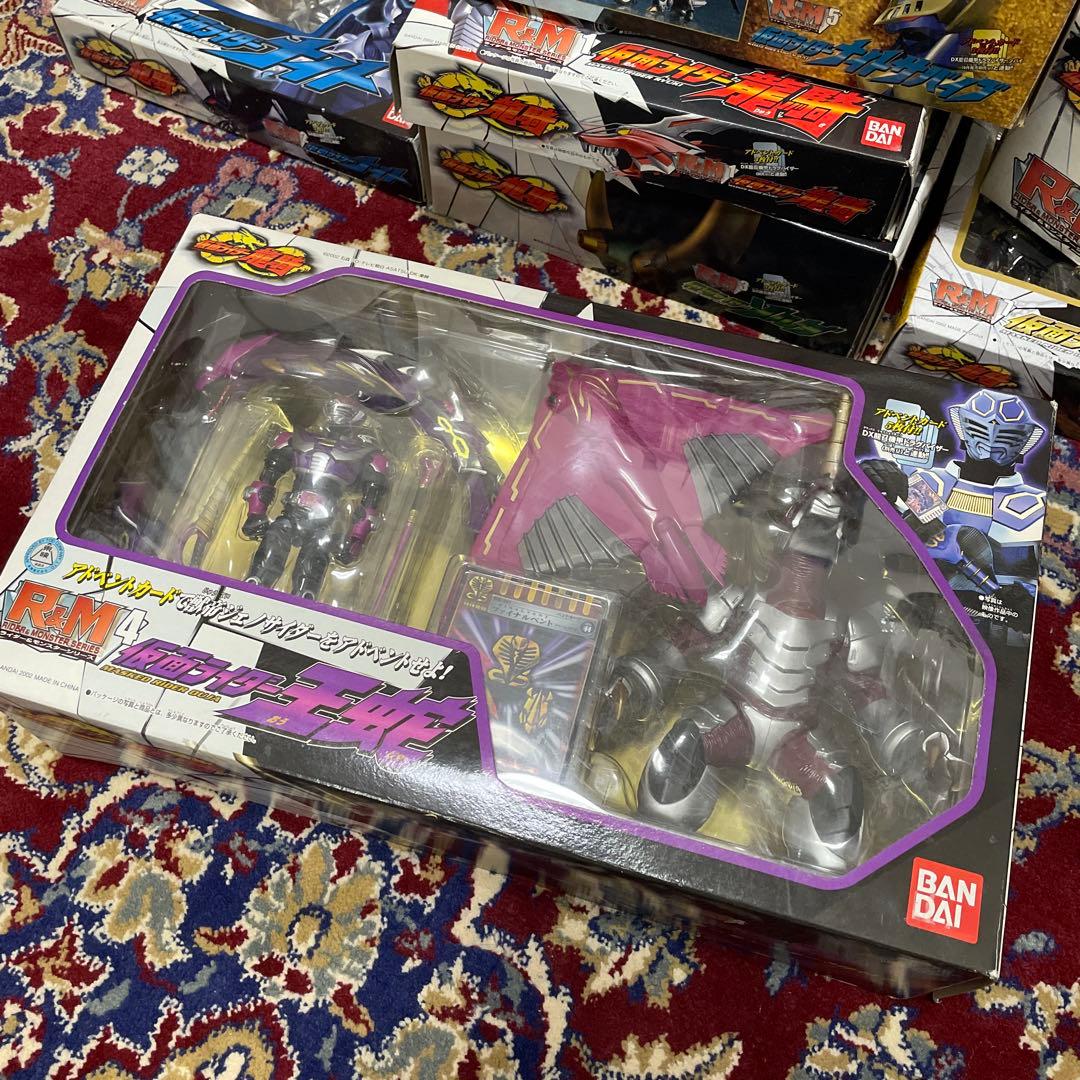 【7個セット】仮面ライダー　龍騎　R&M 王蛇　ナイト　ゾルダ　オーディン