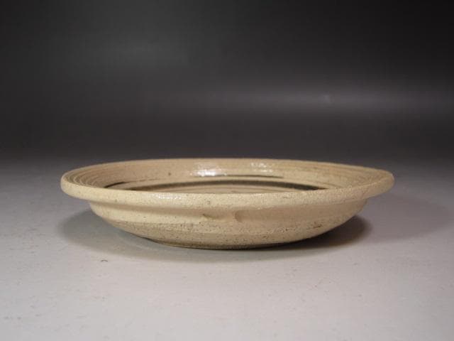 ★　北大路魯山人　織部平向　五客★x618