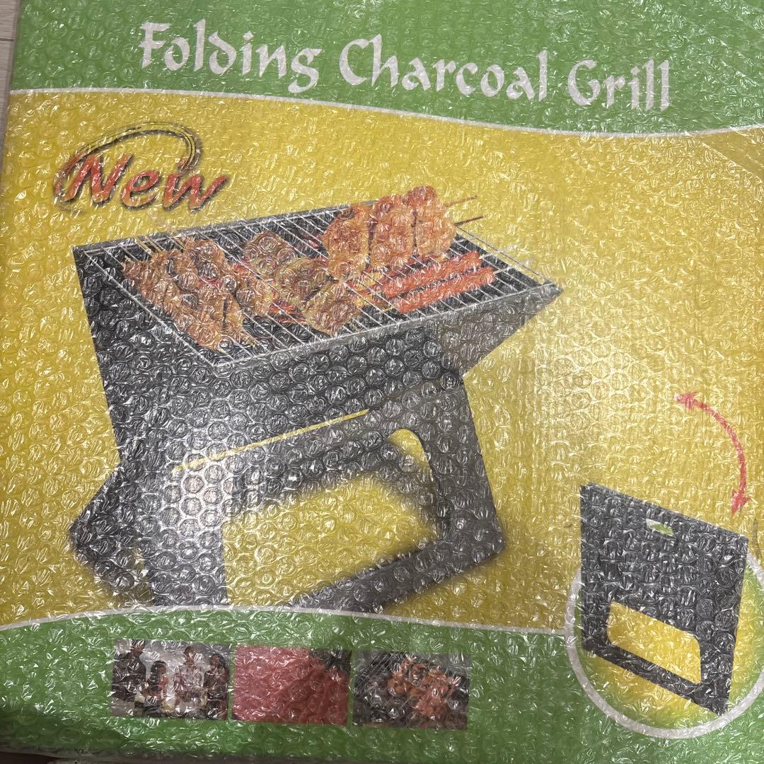 Folding Charcoal Grill 新品