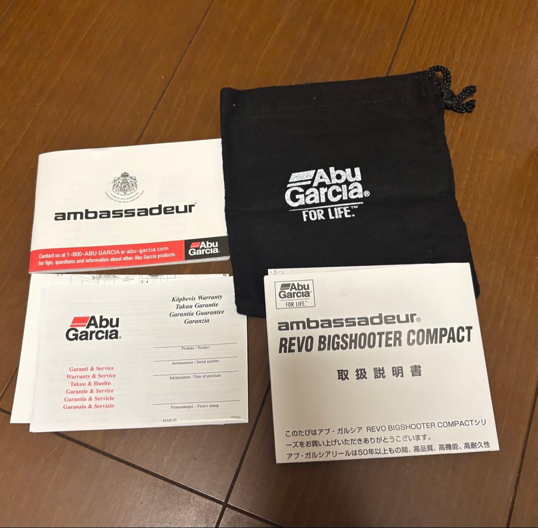 リール Abu Garcia REVO BIGSHOOTER COMPACT-L