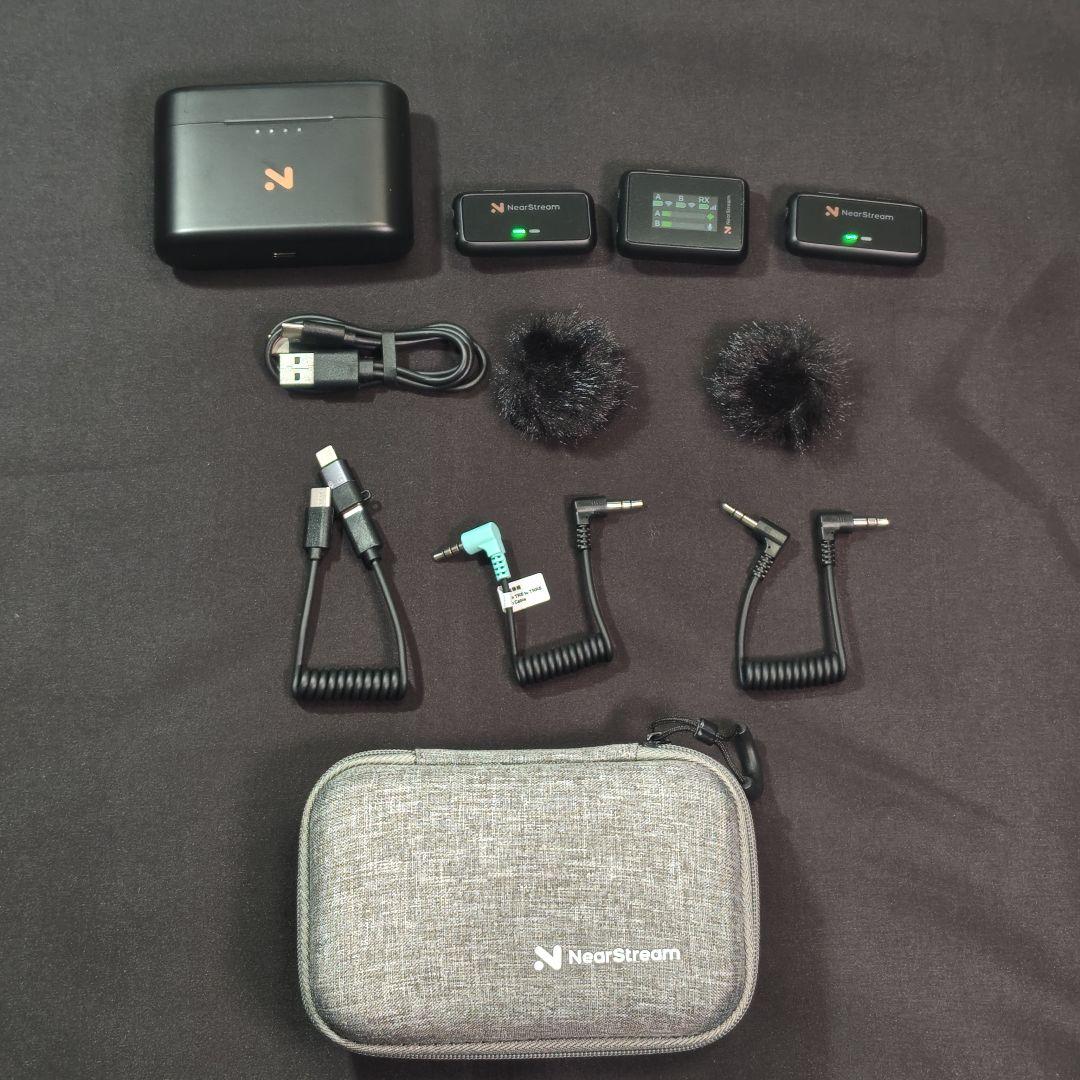 【美品】ワイヤレスマイク ピンマイク NearStream