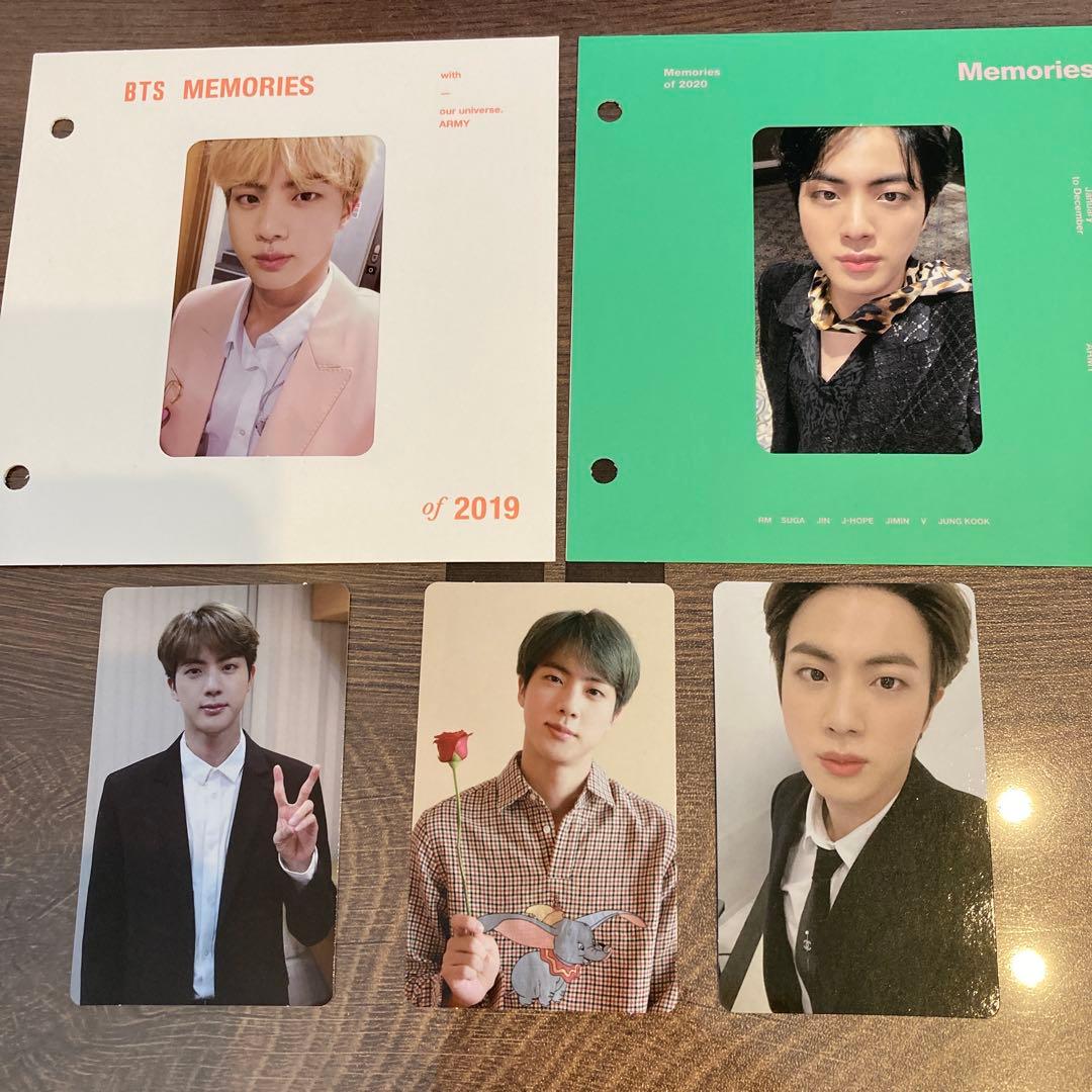 BTS JIN ジン memories 2018 2019 トレカ まとめ売り