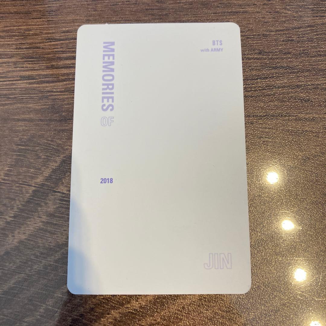 BTS JIN ジン memories 2018 2019 トレカ まとめ売り