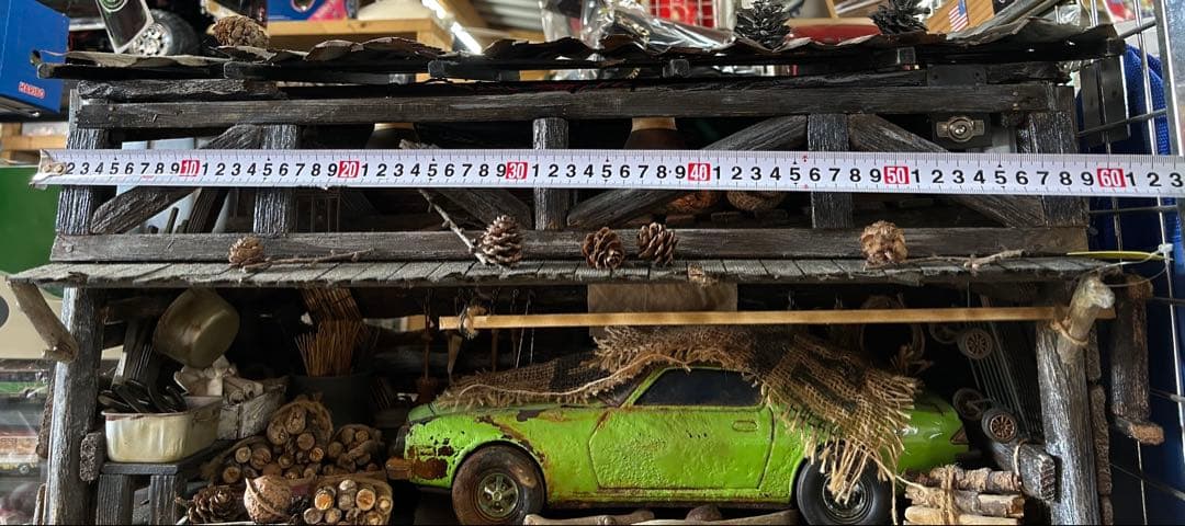 一点物‼️昭和レトロ　小屋　ジオラマ　ミニチュア