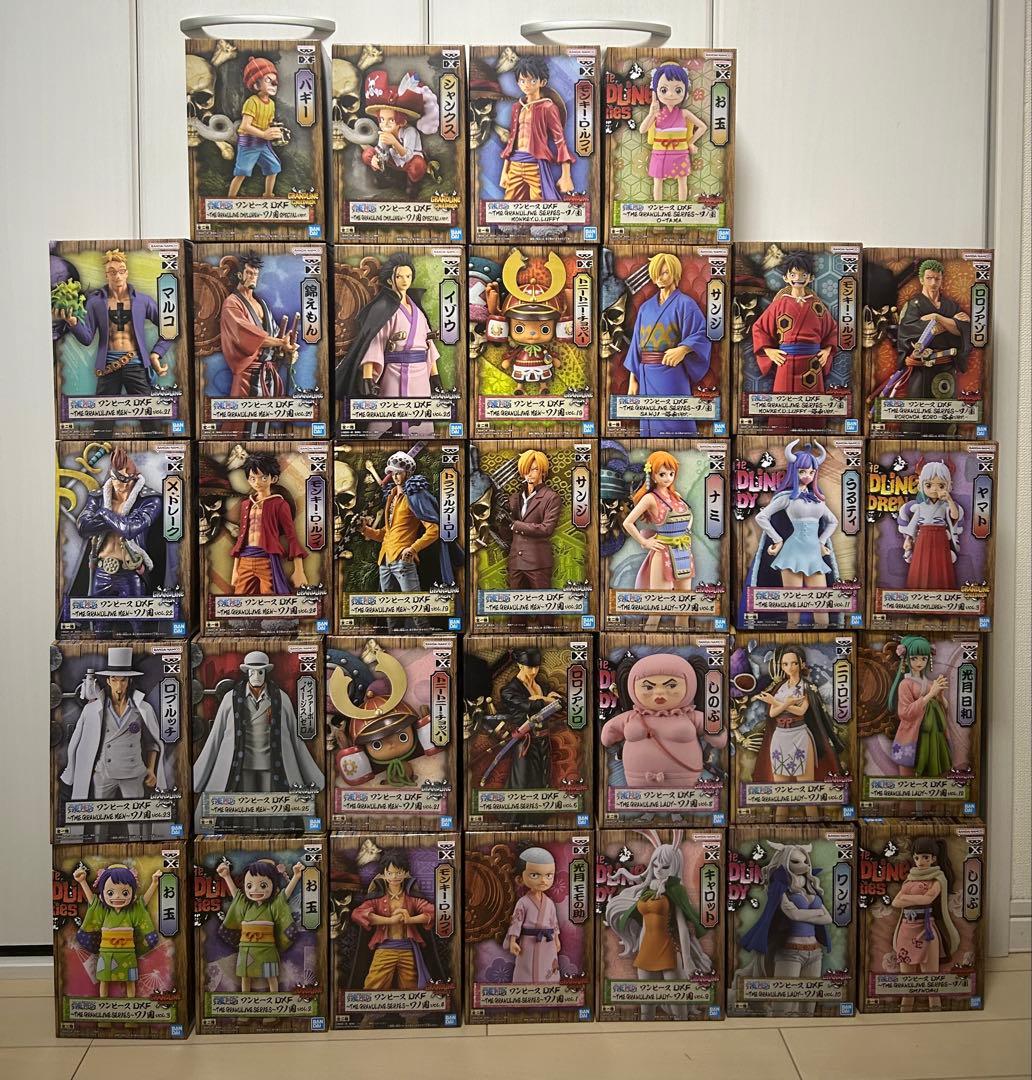 ワンピース フィギュア DXF THE GRANDLINE ワノ国 32体セット