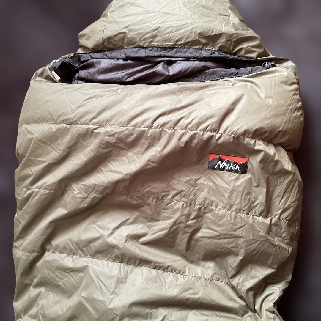 NANGA 450DX 3ten 別注 シュラフ オーロラテックス　カーキ