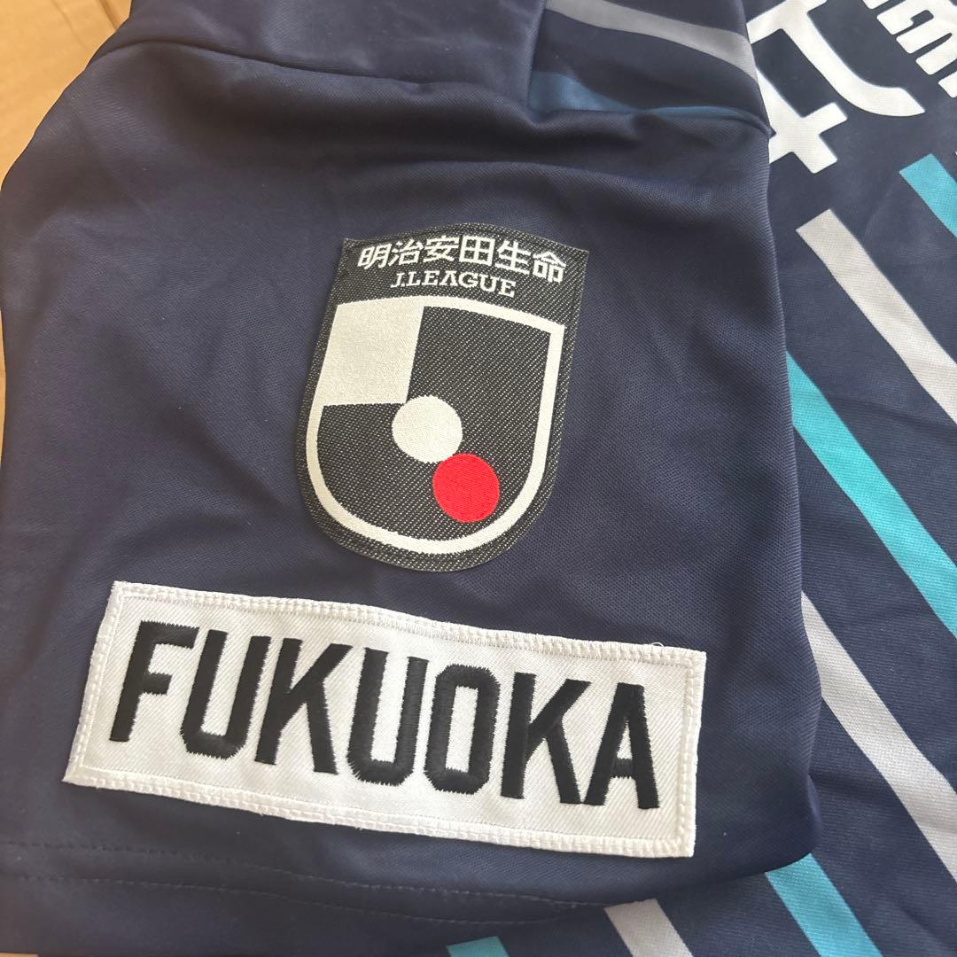 アビスパ福岡 2023 ユニホーム　o XL ネイビー　日本製　ヨネックス