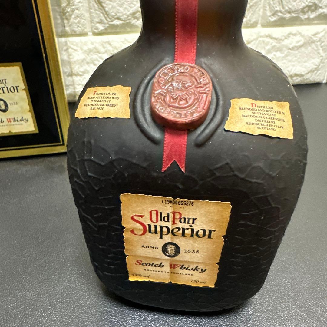 Old Parr Superior オールドパー スーペリア　スコッチウイスキー