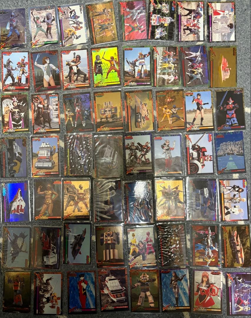 スーパー戦隊25周年　アニバーサリーカード332枚セット➕ダブり５０枚