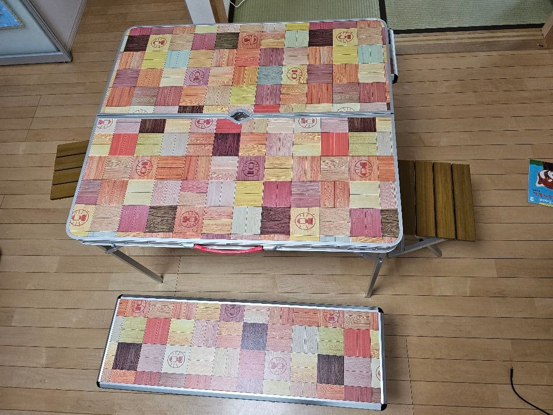 コールマンアウトドア用テーブル(六人用)