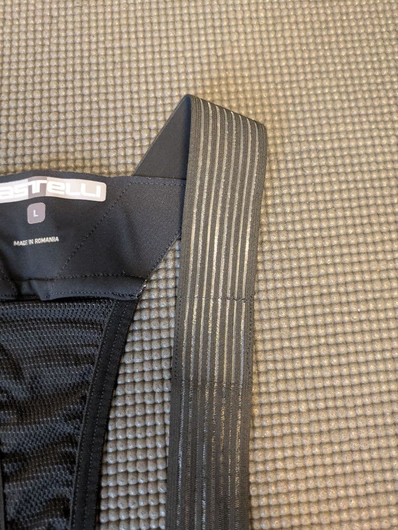 CASTELLI　FREE AERO RC BIBSHORTサイズLブラック