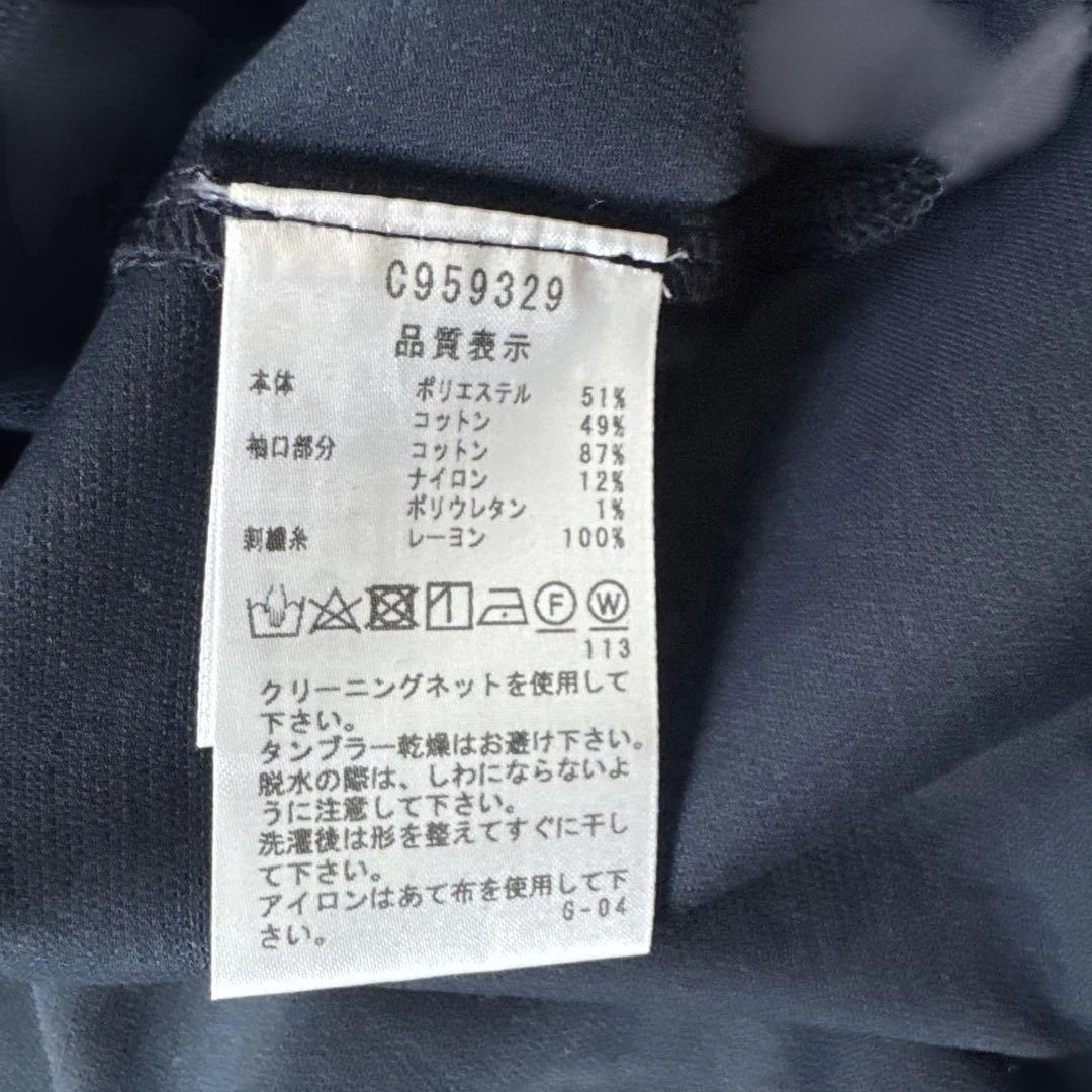 【未使用】Picone Club ネイビー 長袖ポロシャツ ピッコーネクラブ　Ⅲ