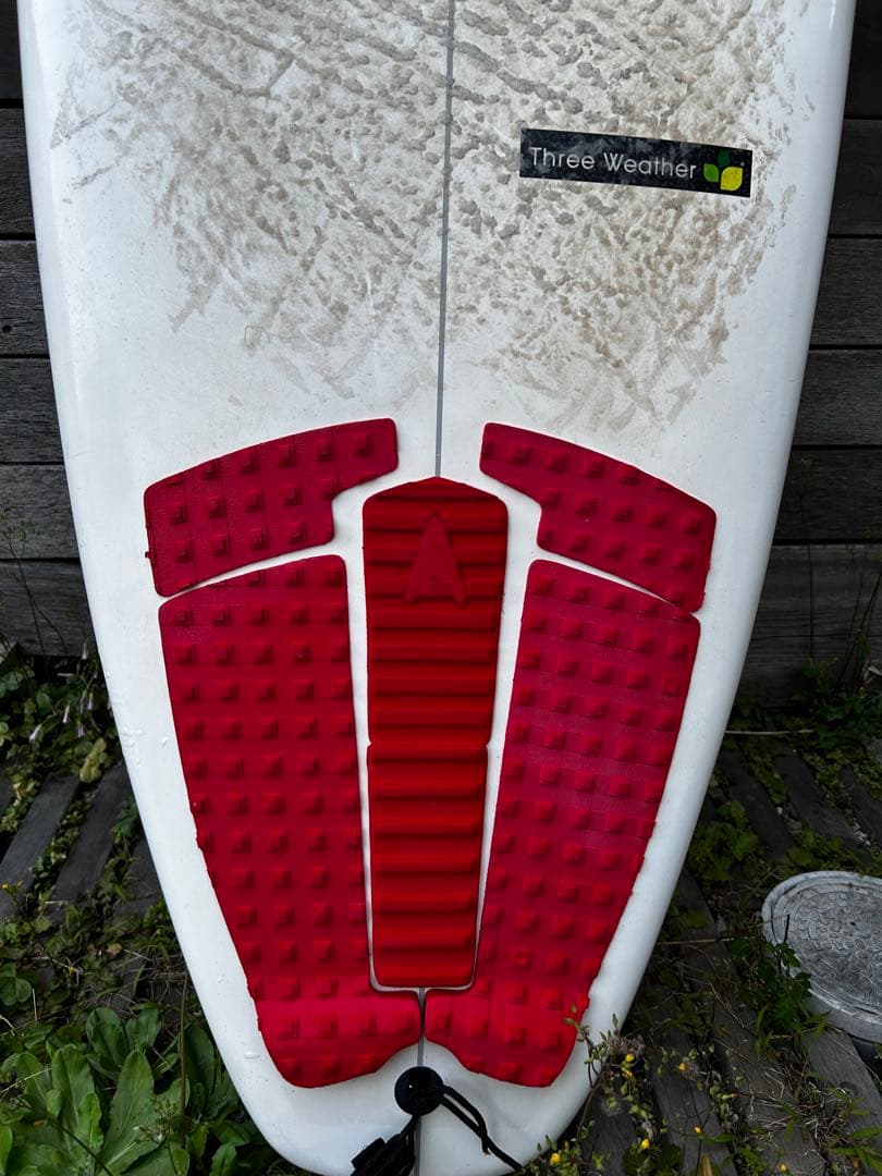 Three Weather サーフボード　6.6 ミッドレングス　初心者　セット