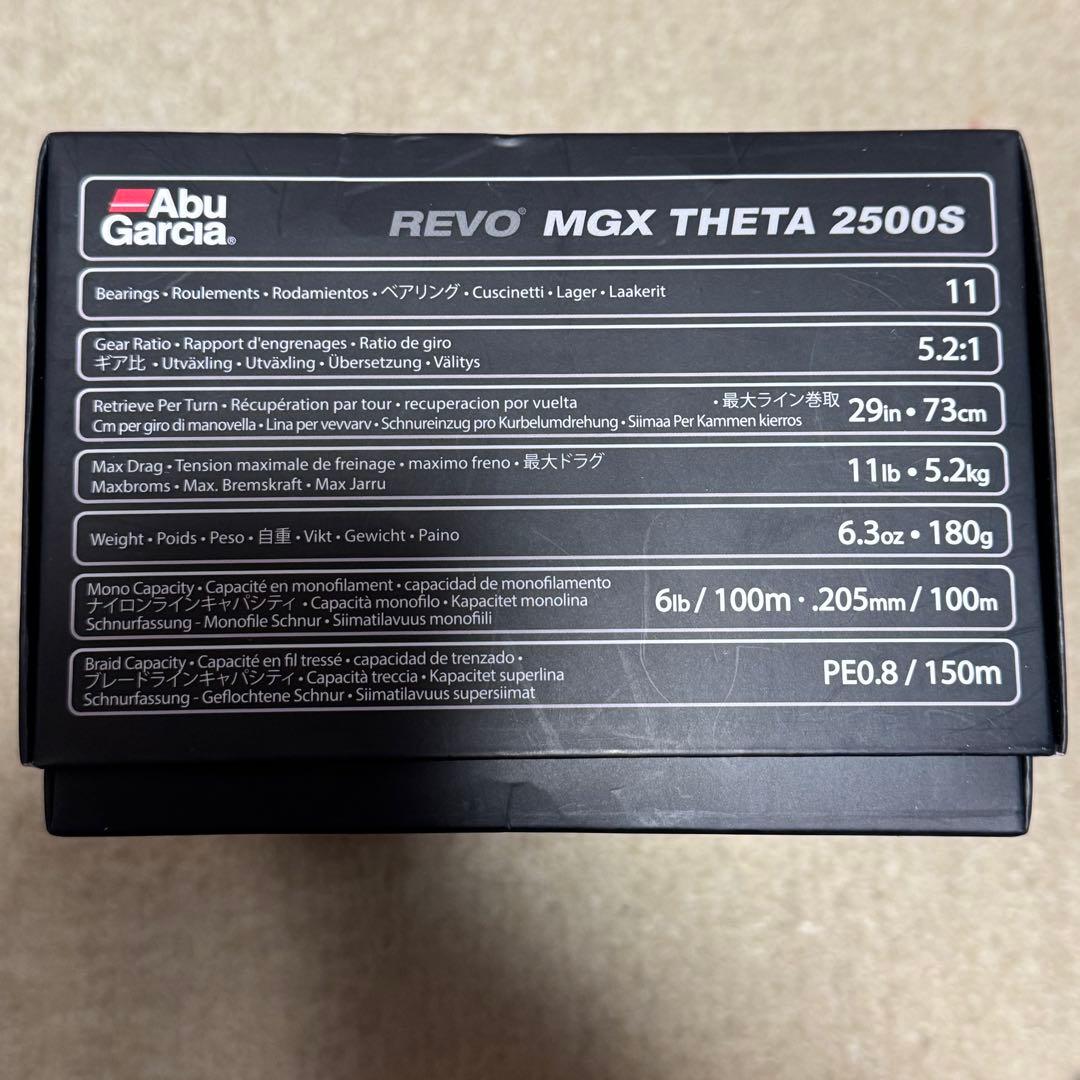 新品　AbuGarcia アブガルシアREVO MGX THETA 2500S