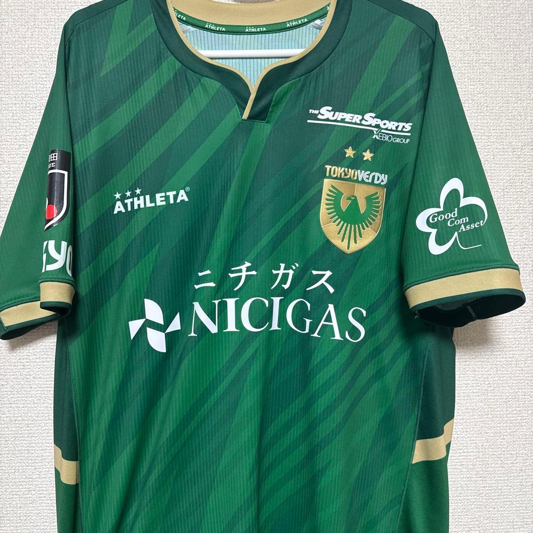 東京ヴェルディ 25年シーズン　背番号23 綱島悠斗選手オーセンユニフォーム