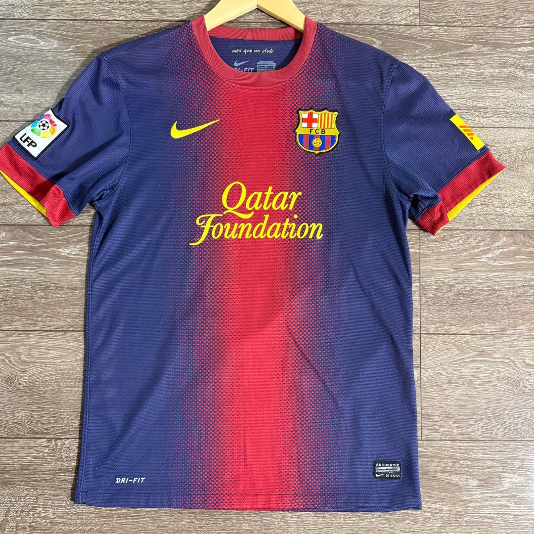Nike国内正規品 FCバルセロナ 12/13 イニエスタ ホーム ユニフォーム