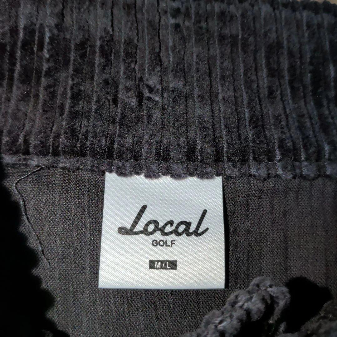 LOCAL GOLF コーデュロイジャケット M/L 黒