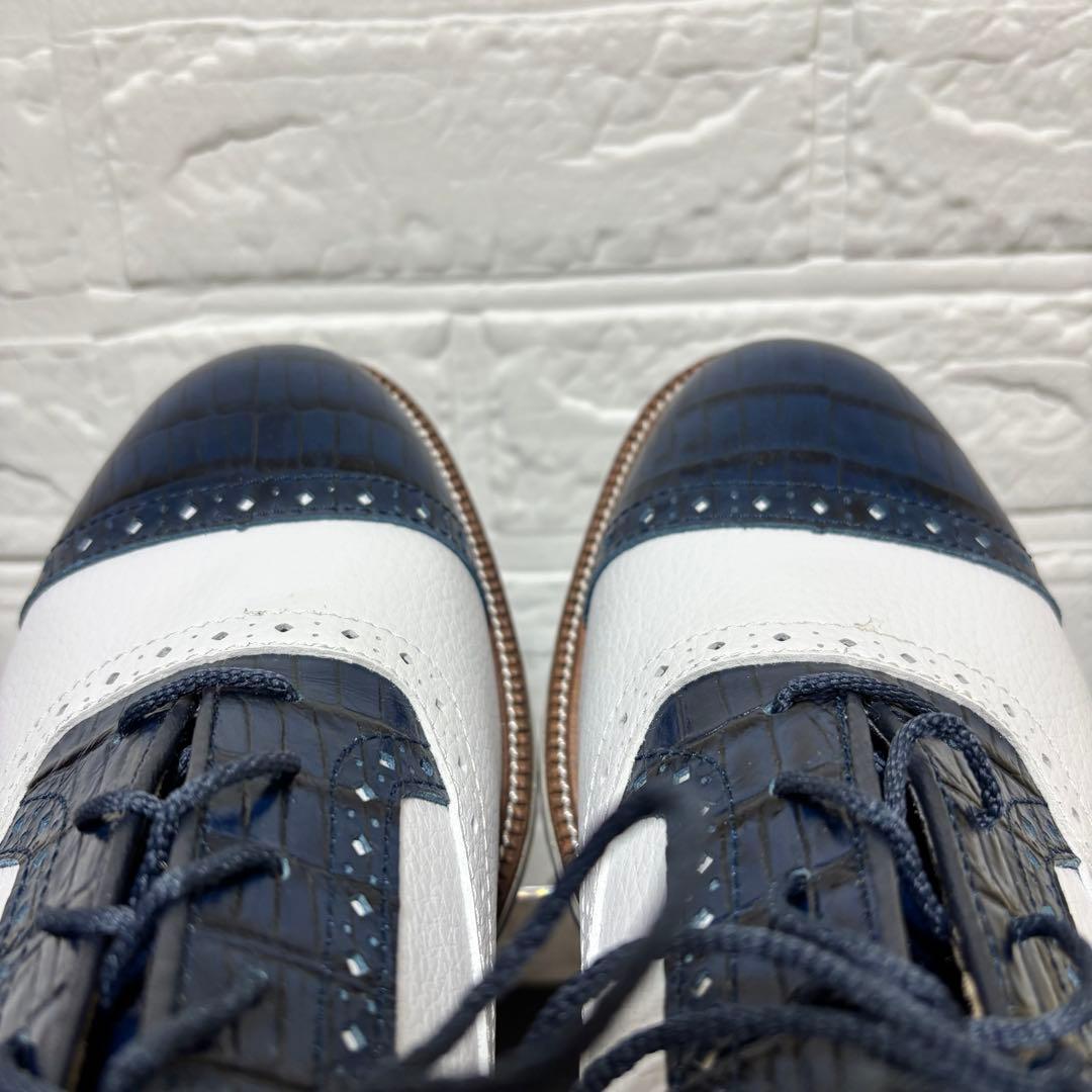 未使用 FootJoy ドライジョイズ プレミア ターロウ ゴルフシューズ 美品