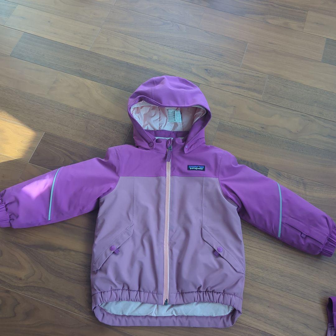 子供用スキーウェア ピンク セット