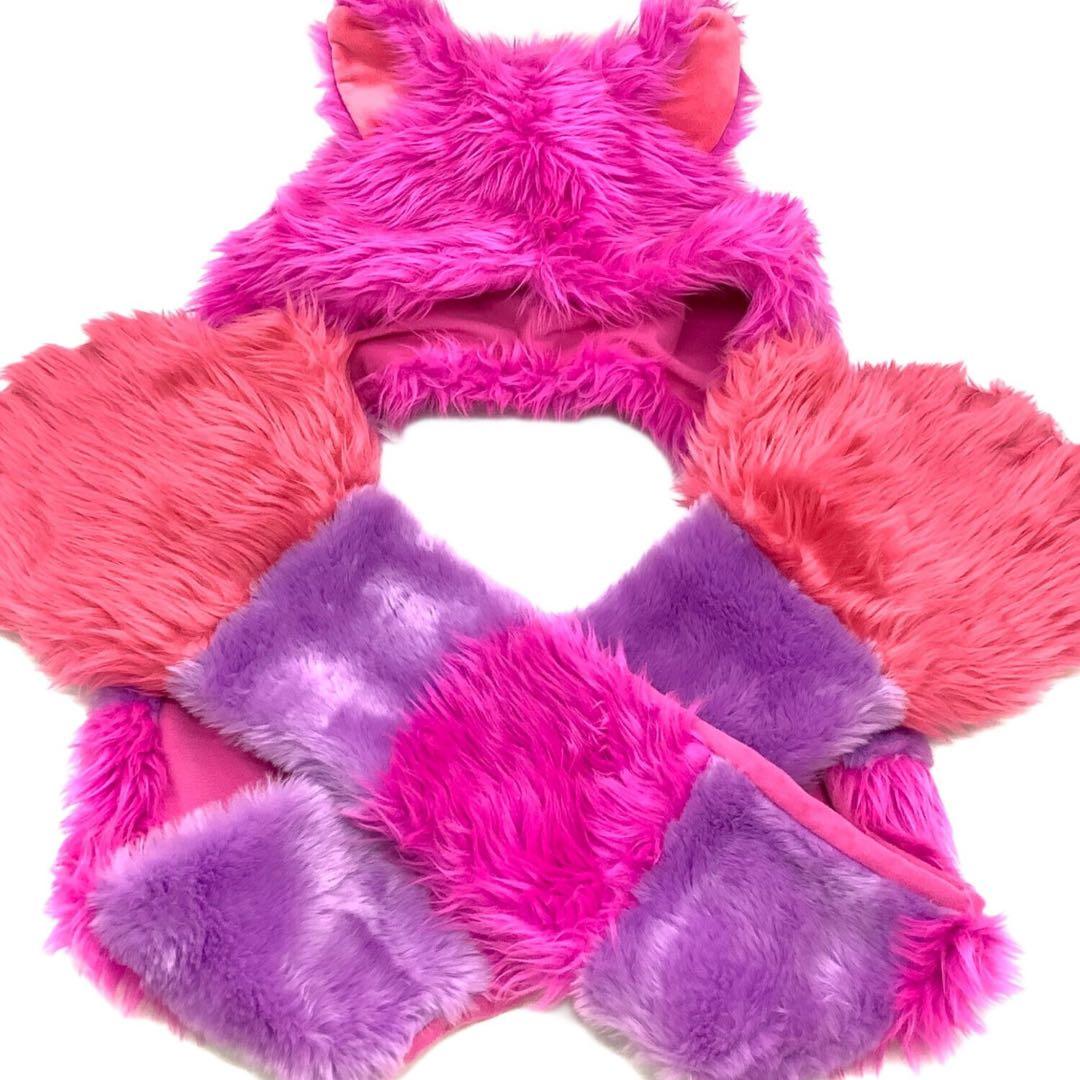 チシャ猫マフラーキャップ