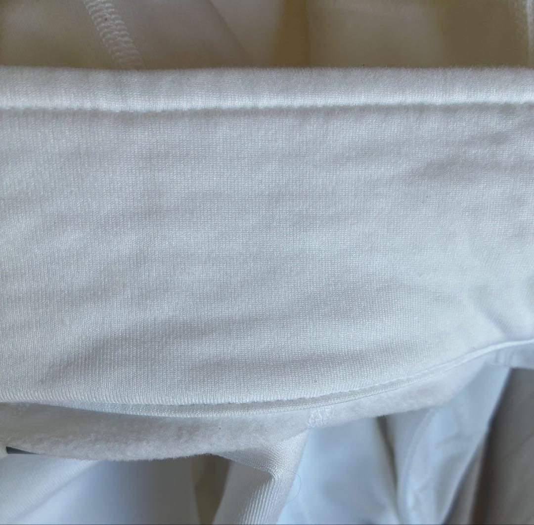 Lija ホワイト ジップアップジャケット Lサイズ