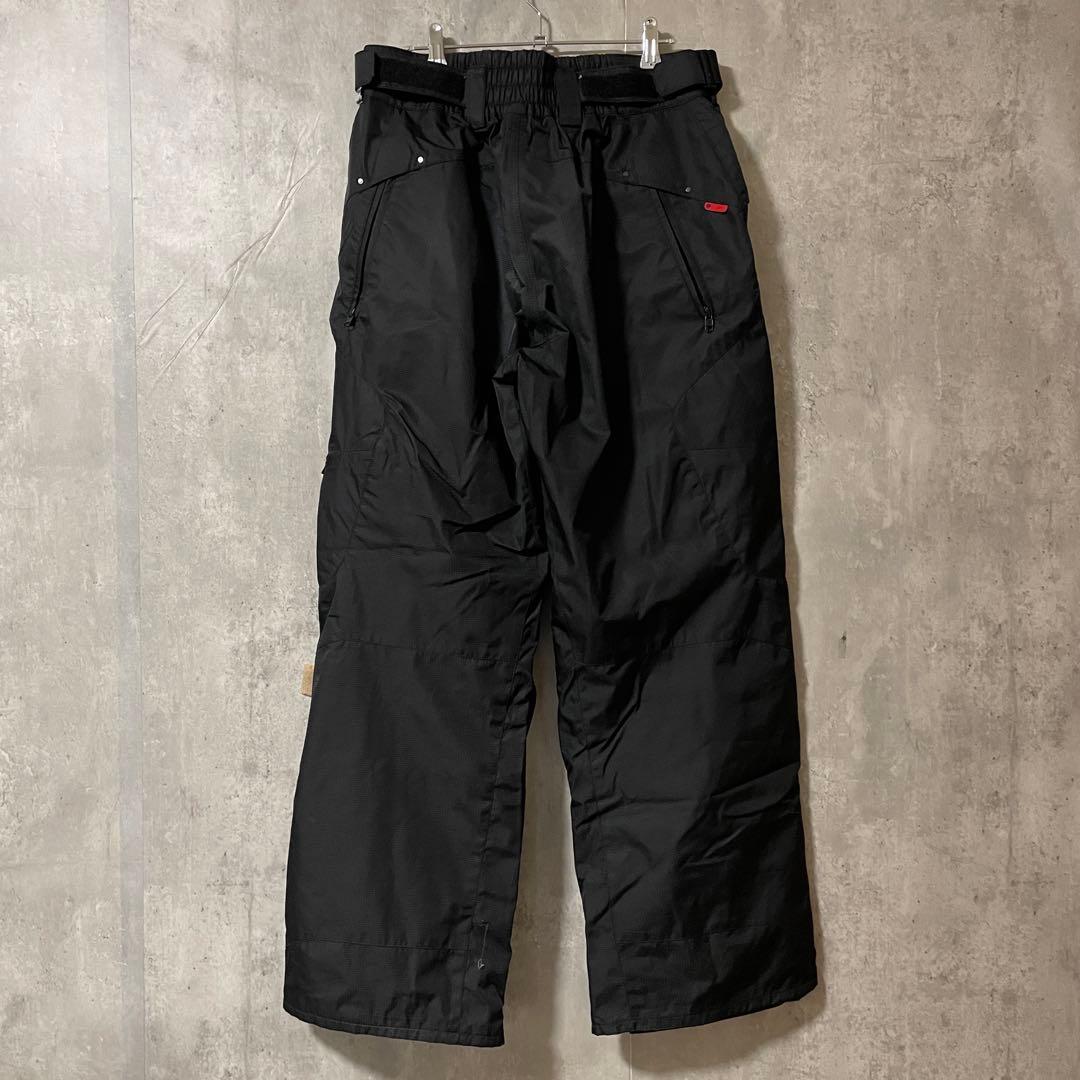 prowessスキーパンツスノーボードウェアズボン下黒ブラック多機能ポケット希少