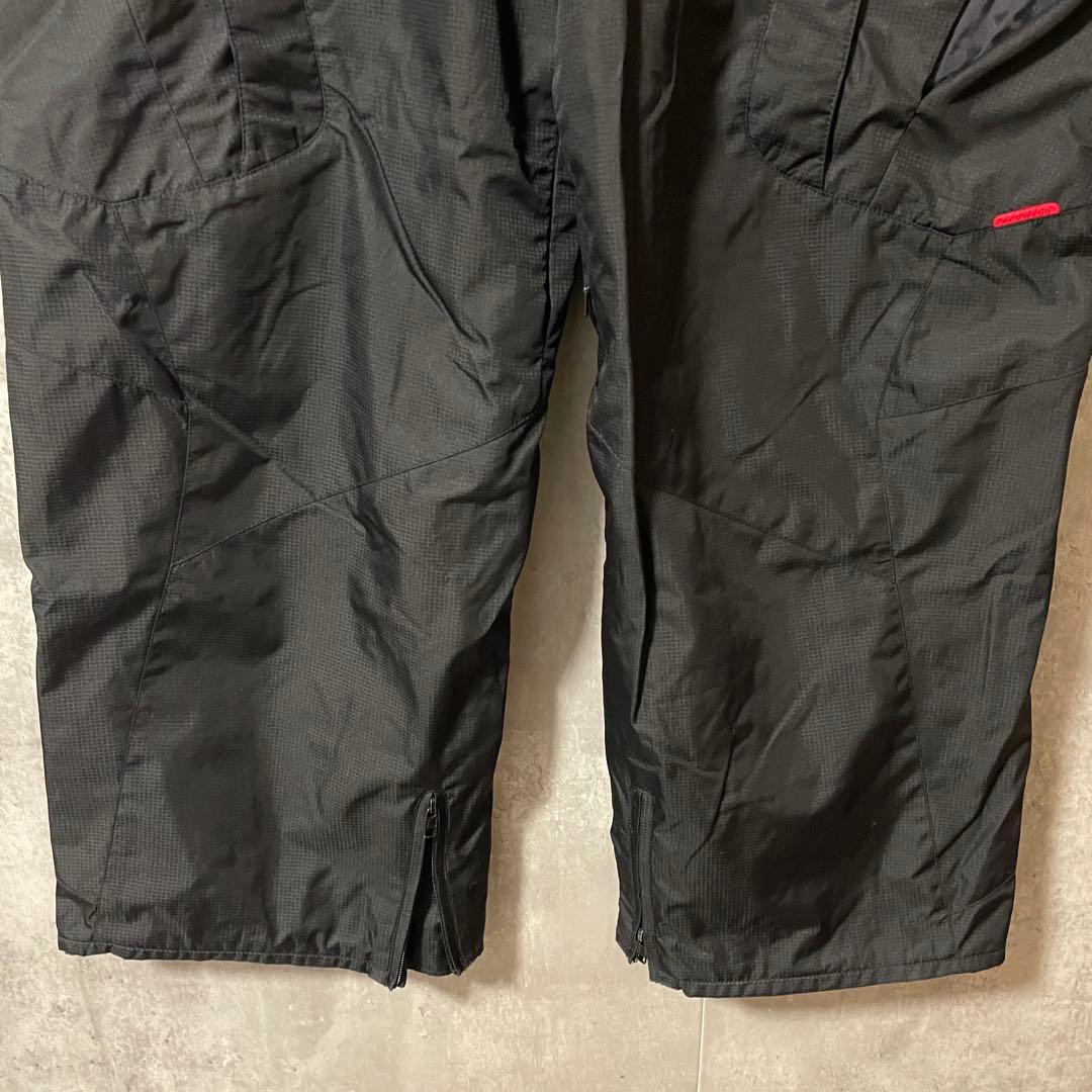 prowessスキーパンツスノーボードウェアズボン下黒ブラック多機能ポケット希少