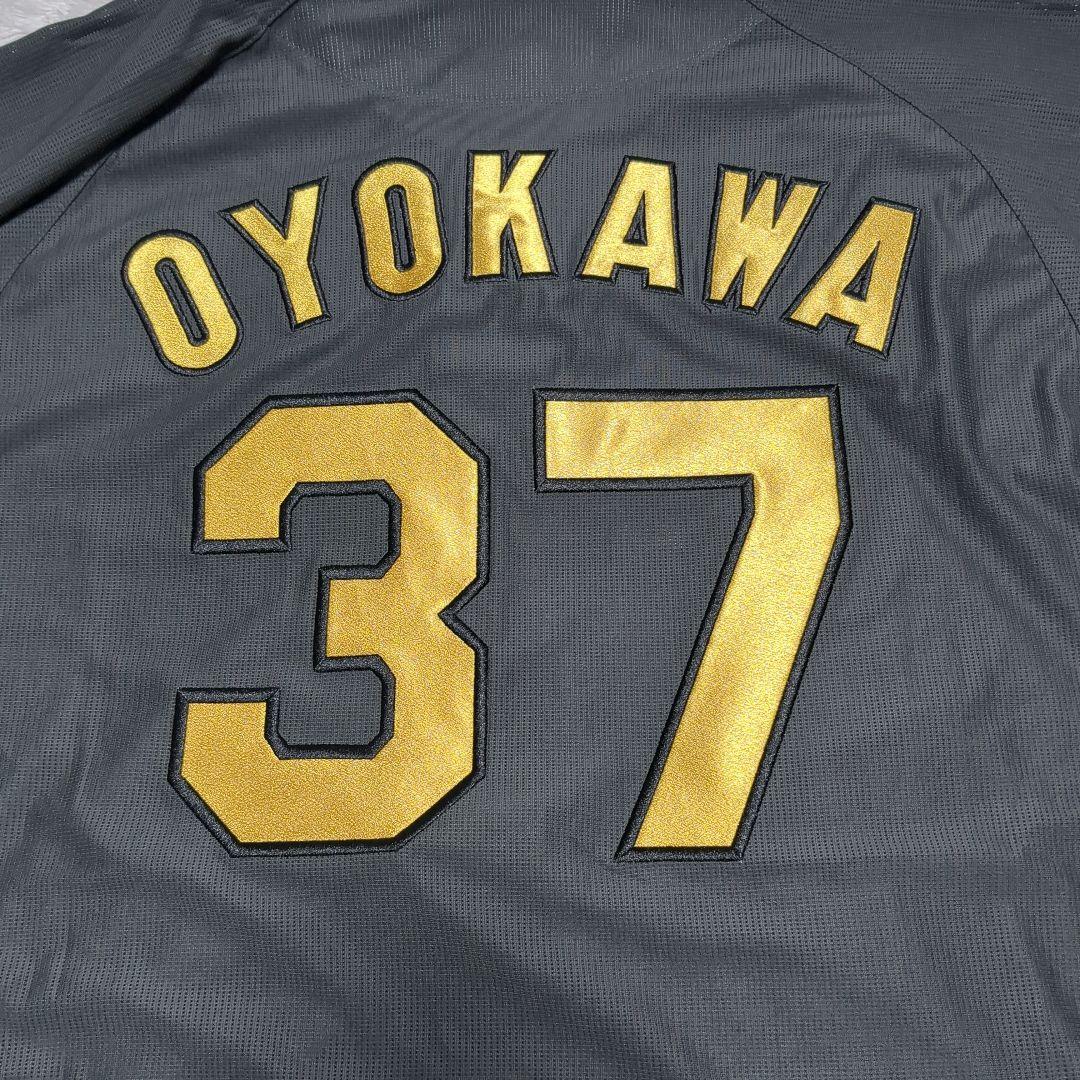 阪神タイガース ブラックダイナマイト ユニフォー厶 及川 37 O XL