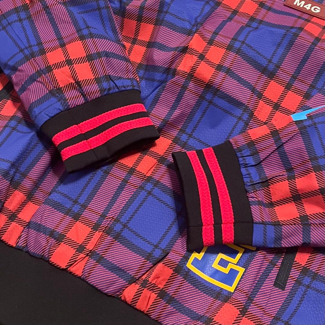 新品 定価61,600円 パーリーゲイツ ナイロンストレッチハニカム Rチェック