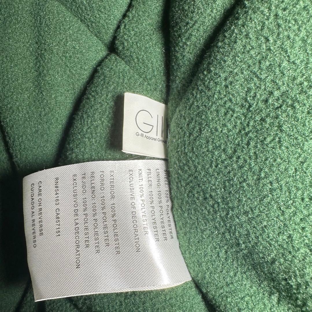 NY ジェッツJETS フード付きダウンジャケット NFL ゴッサムグリーン