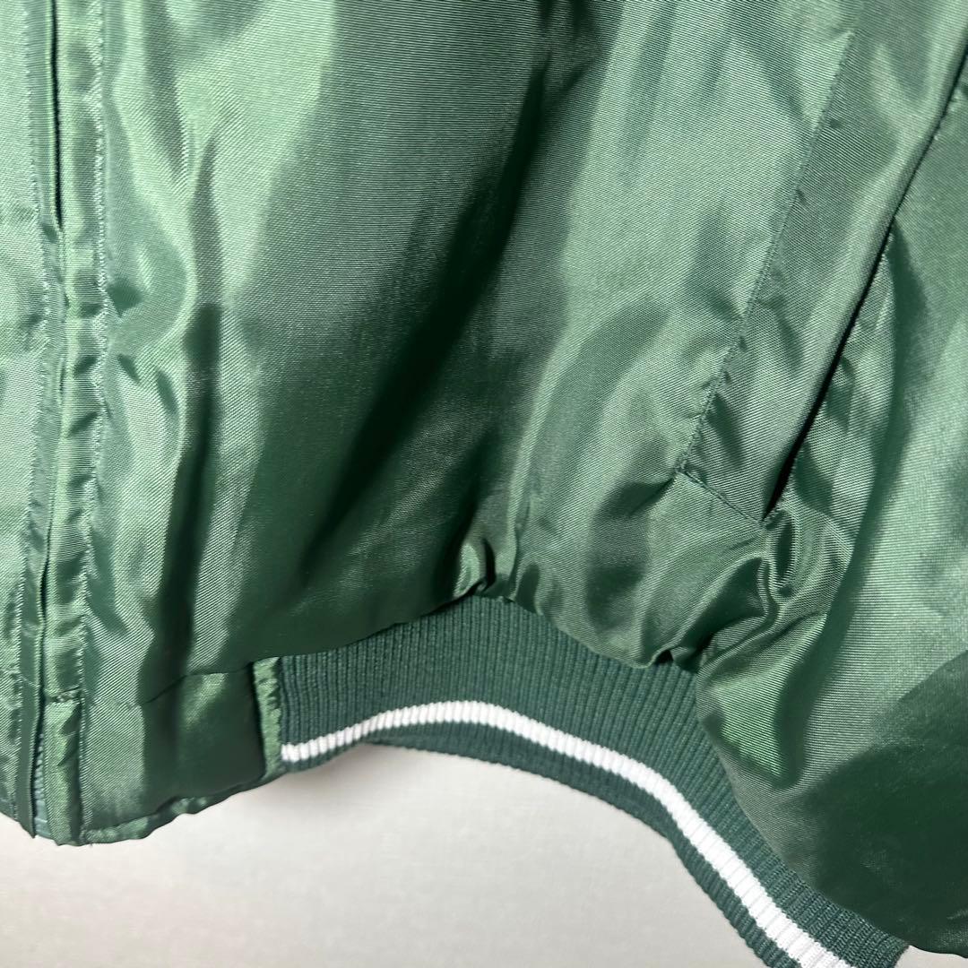 NY ジェッツJETS フード付きダウンジャケット NFL ゴッサムグリーン