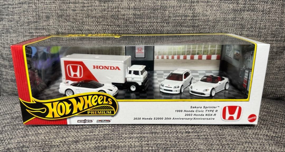 日本未発売　ホットウィール　プレミアム　ホンダ タイプR ヘリテージ　セット