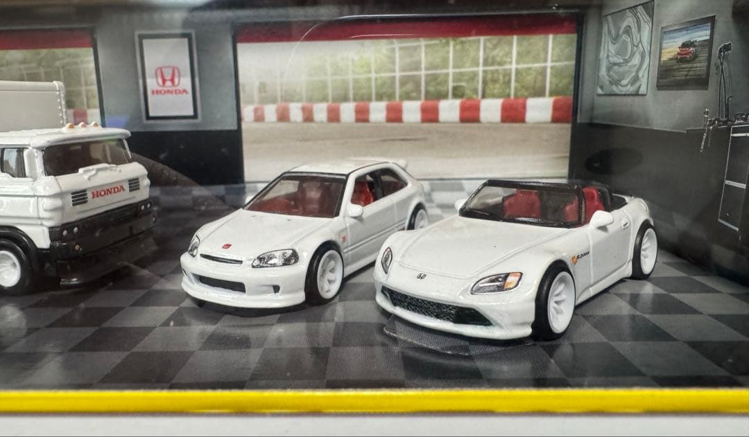 日本未発売　ホットウィール　プレミアム　ホンダ タイプR ヘリテージ　セット