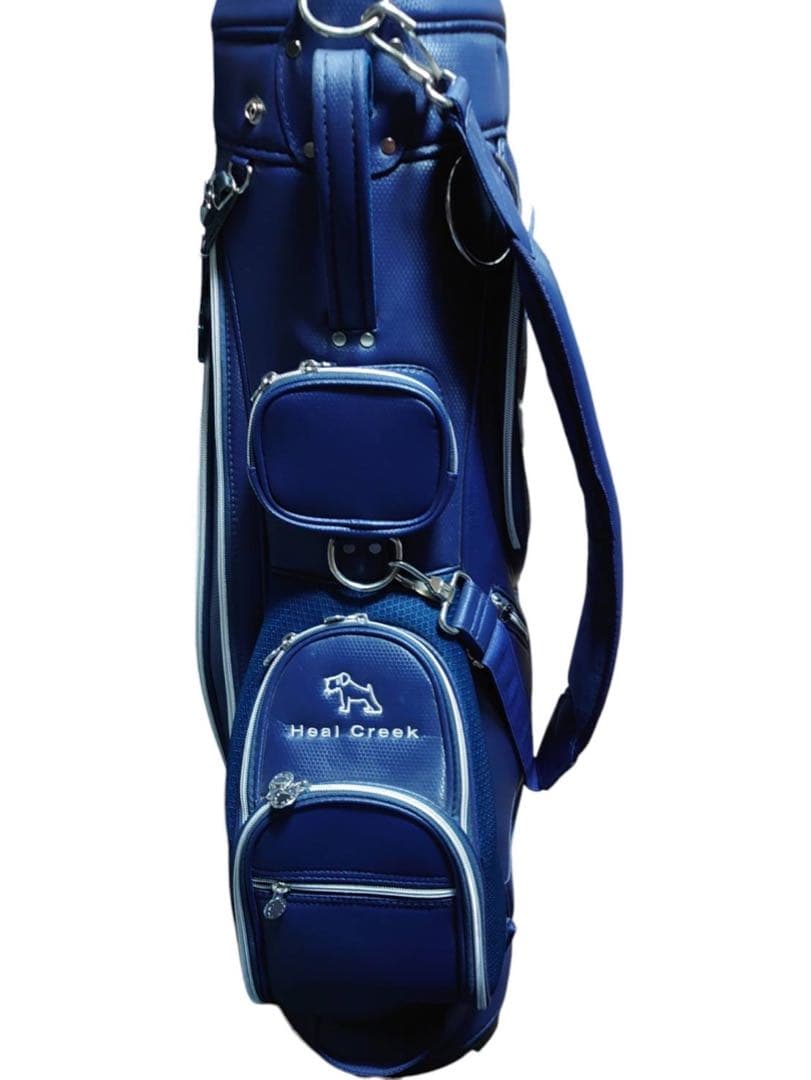 Heal Creek キャディバッグ　ネイビー　ヒールクリーク